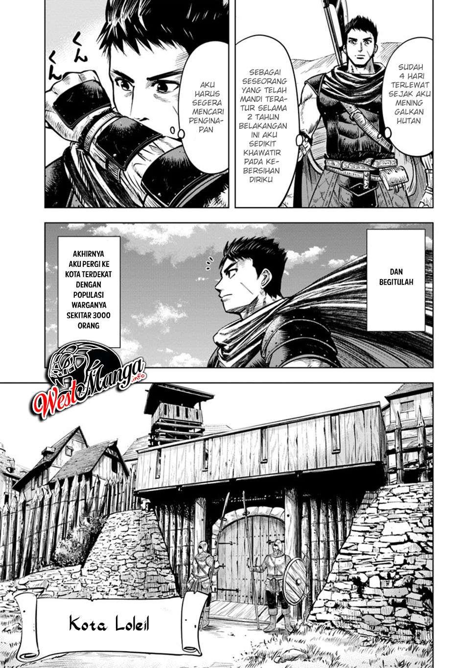 Oukoku E Tsuzuku Michi Chapter 04.2 Bahasa Indonesia